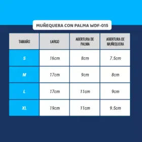 Alternative view of MUÑEQUERA CON PALMA ELASTICA WINNER - SOPORTE PULGAR