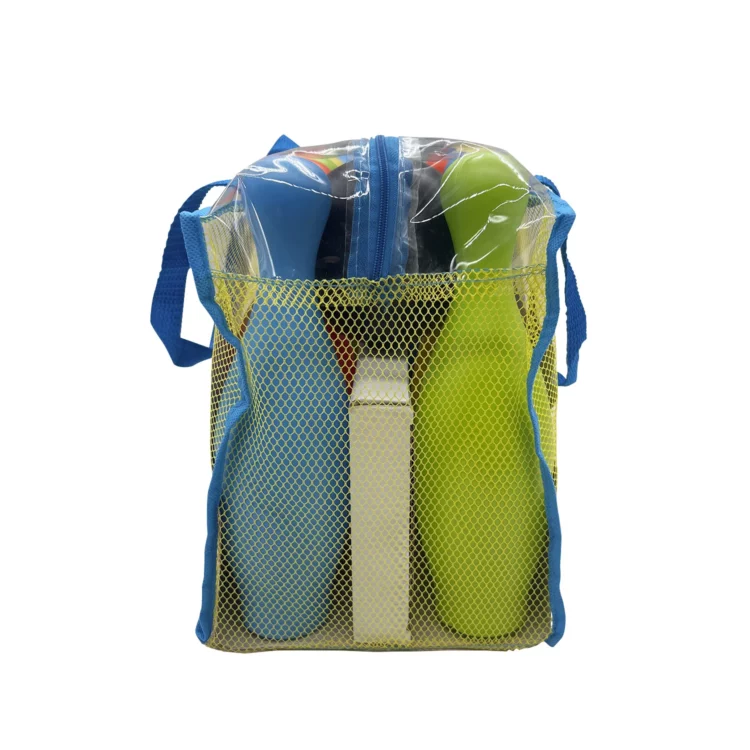 SET BOWLING 10 PALITROQUES + 2 PELOTAS + ESTUCHE (L) - Imagen 4