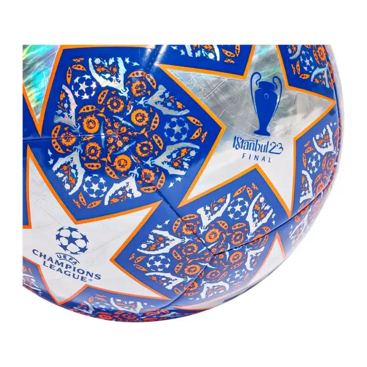 PELOTA FÚTBOL ADIDAS UCL FOIL ESTAMBUL UEFA #HU1577 TALLA #5 - Imagen 3