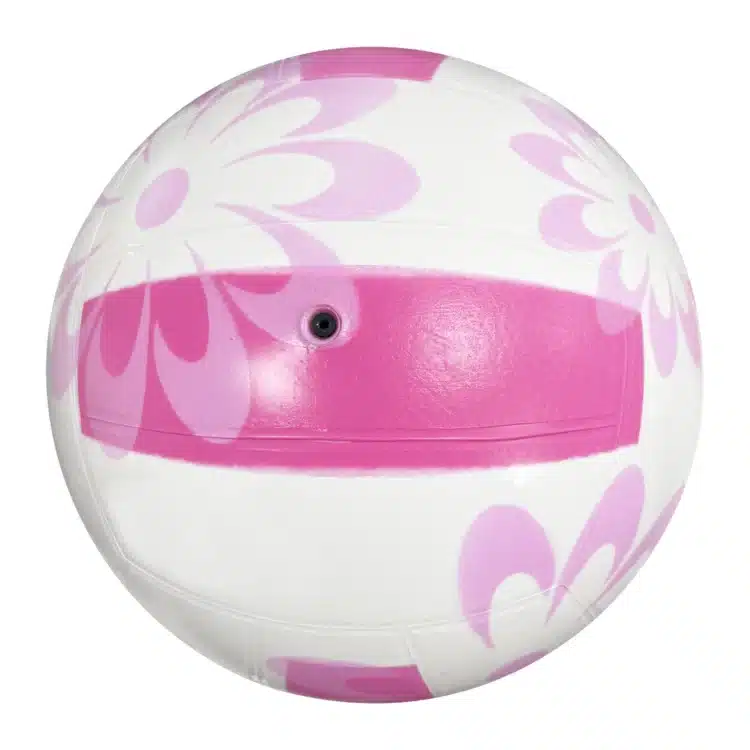 PELOTA DE VOLEY VINIBALL SEMIDEPORTIVA CHIBOLITA FLORES ROSADO - Imagen 3