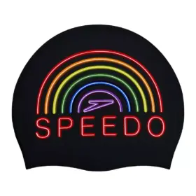 GORRO PARA NATACIÓN SPEEDO SLOGAN PRIDE ARCOIRIS - ADULTO