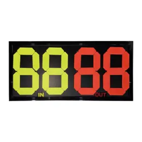 TABLERO MANUAL PARA SUSTITUCIÓN DE JUGADORES – 4 DIGITOS