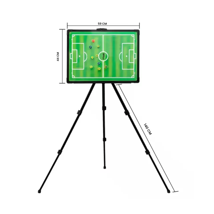 PIZARRA TÁCTICA PARA ENTRENADOR DE FUTBOL C/TRIPODE TORNEO (MEDIANO) - Imagen 2