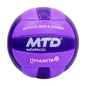 PELOTA DE VOLEY MTD LIVIANITA PU COSIDO #MT-810 TALLA #5