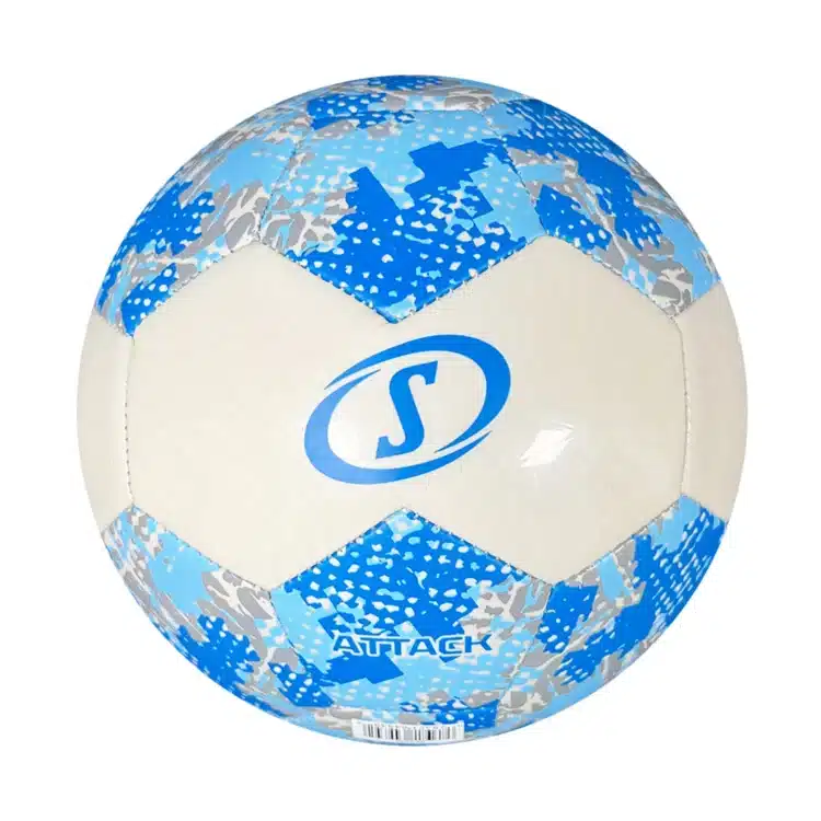 PELOTA PARA FÚTBOL SPALDING ATTACK AZUL CAMO TALLA #4 - Imagen 3