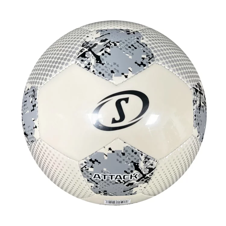 PELOTA PARA FÚTBOL SPALDING ATTACK GRIS CAMO TALLA #4 - Imagen 4