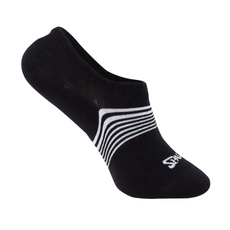 TRIPACK MEDIAS INVISIBLE SPALDING NEGRO - Imagen 2