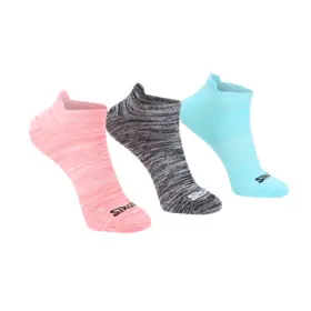 TRIPACK MEDIAS CORTAS SPALDING COLOR MIX (PROTECTOR DE TOBILLO)