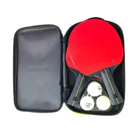 Alternative view of SET DE PING PONG LOKI RXTON ( 2 RAQUETAS + 1 NET + 1 ESTUCHE + 6 PELOTAS)