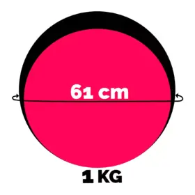 Alternative view of PELOTA MEDICINAL WINNER - 1 KG