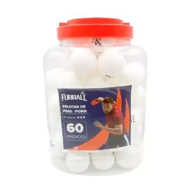 PELOTAS PING PONG 3 ESTRELLAS FUBBALL 60 UNDS
