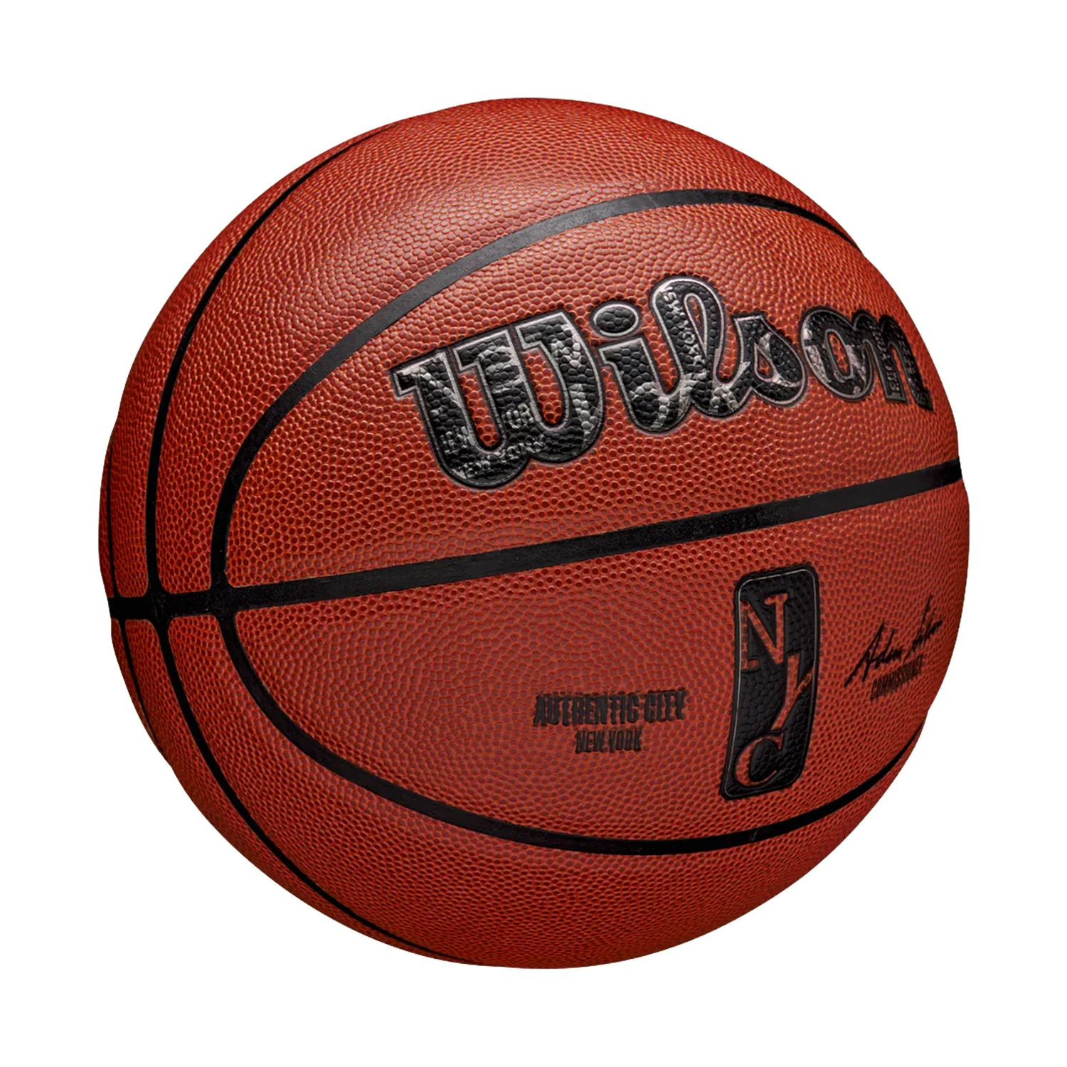 PELOTA DE BASKET WILSON NBA AUTHENTIC CITY NYC #7 - Imagen 2
