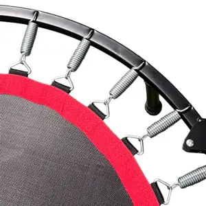 Alternative view of MINI TRAMPOLIN PLEGABLE CON BARRA TORNEO - 1.20M (RESORTES)