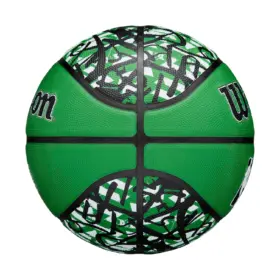 Alternative view of PELOTA DE BASKET WILSON NBA TEAM GRAFFITI BOSTON CELTICS #7