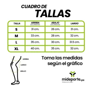 Alternative view of RODILLERA PARA LESIONES CON SOPORTE DE GEL POWER PRENE X1 UND