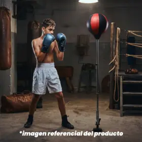 Alternative view of PERA DE BOXEO DE PIE CON RESORTE 146 CM